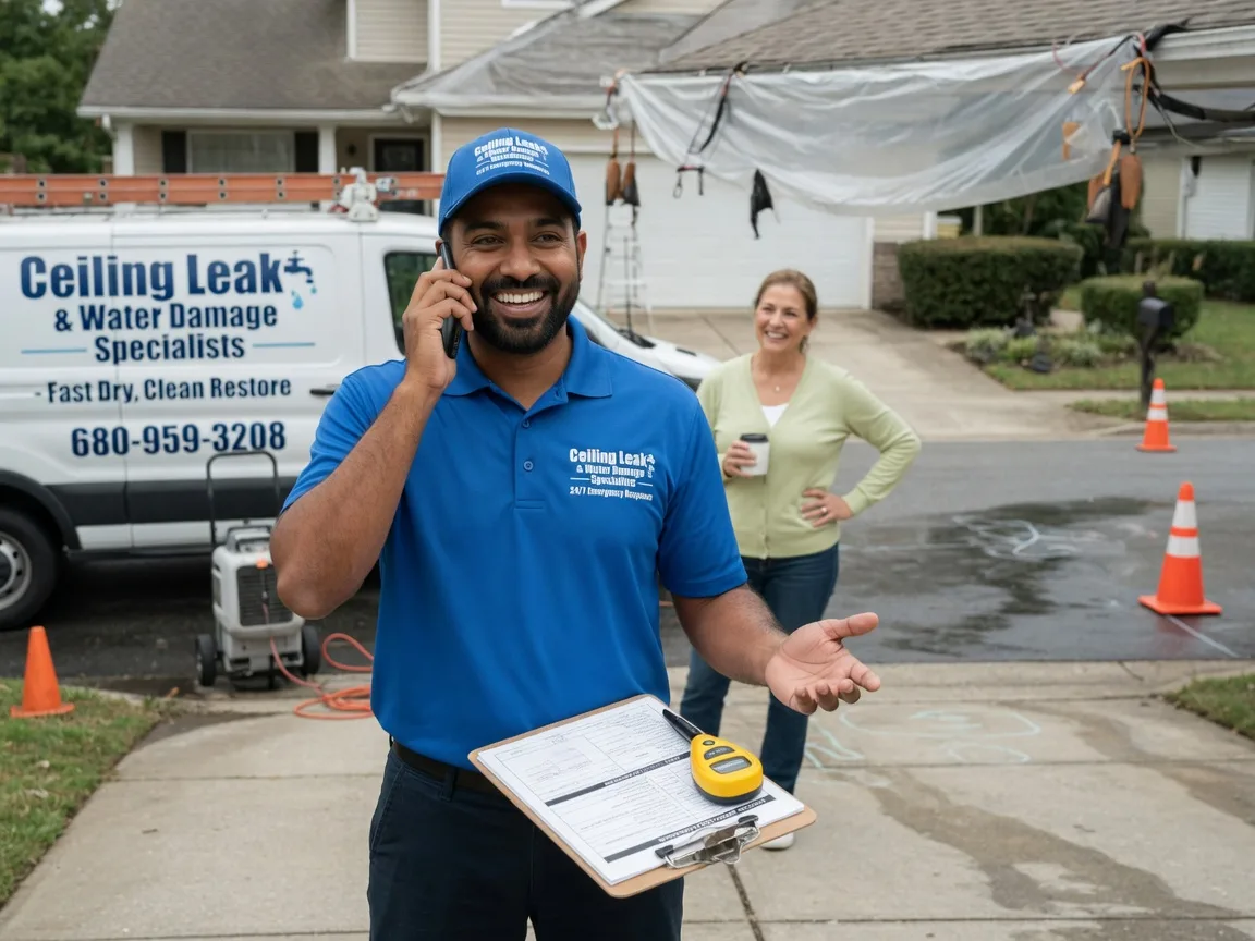 Ceiling Leak Cleanup Waynoka, OK FAQs